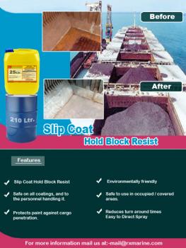 Marine slip coat Hold Block